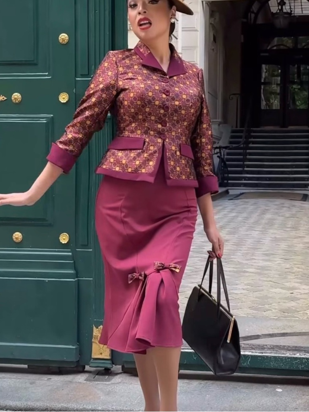 NWT - Miss candyfloss two piece blazer set